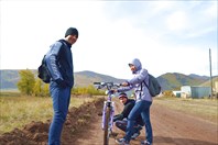 У Чойганы спустило колесо