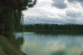 Нальчик. Озеро в парке