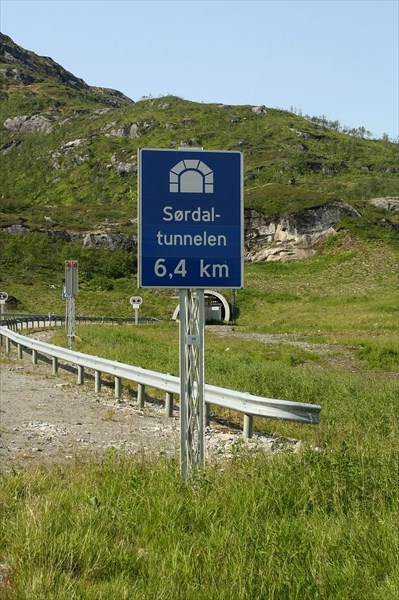 Самый длинный наш туннель - Sordaltunnelen