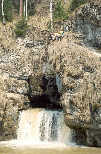 Водопад Атыш на реке Лемеза
