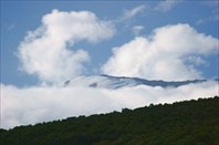 Шапка Кили видна с высоты 3700 м