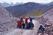 На перевале Кегеты (3782 м.)