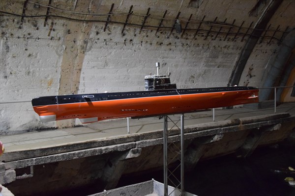 Макет подводной лодки