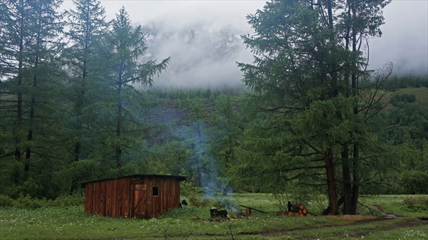 Первая ночевка на Жомболоке