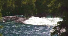 Начало Хамсаринского водопада