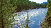 Хамсара сразу после водопада