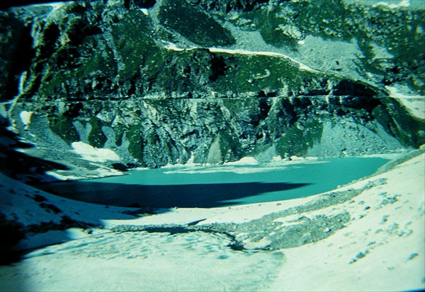 Озеро Клухор в 1985-м