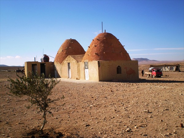 Жилые дома в сирийской пустыне