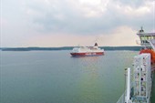 Вид с парома Турку-Стокгольм