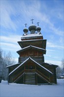 Церковь в музее Малые Корелы