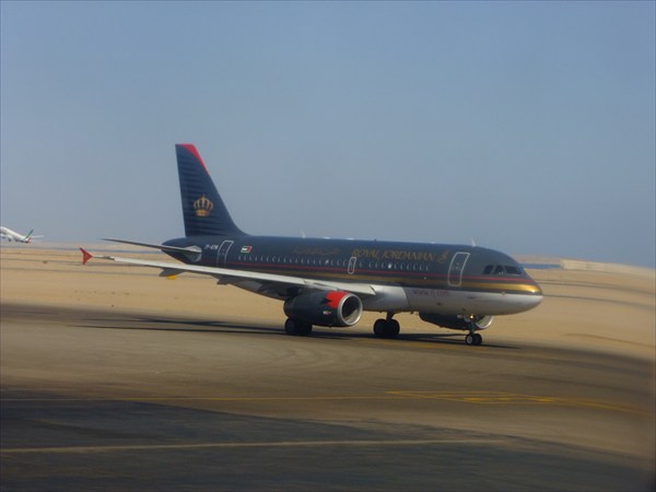 Иорданские Королевские Авиалинии в аэропорту Шарм-эль-Шейха