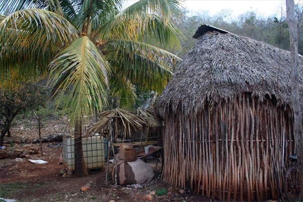 Деревня майя