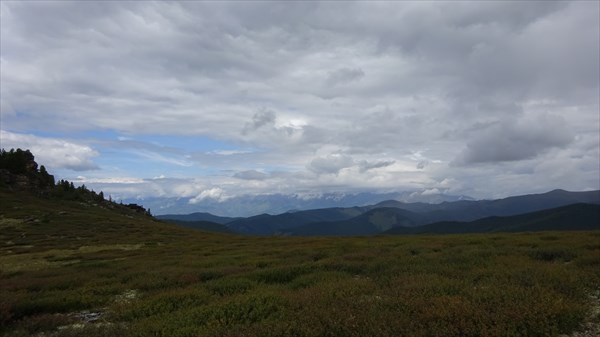 Погода начинает хмурится.