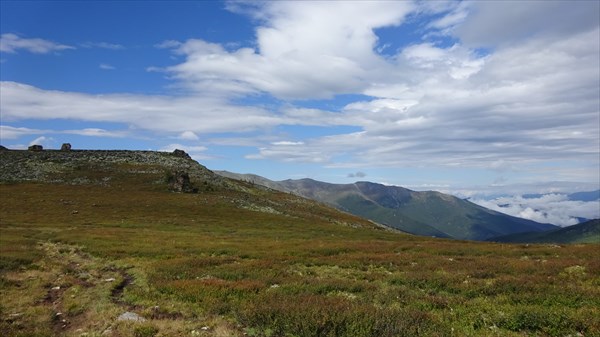 От грозы ни следа..