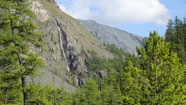 Водопад 60 метров.