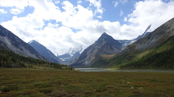 Аккемское озеро, 300 метров