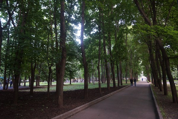 Парк на бывшем Братском кладбище