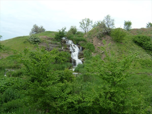 Валентиновский водопад в г. Ровеньки.