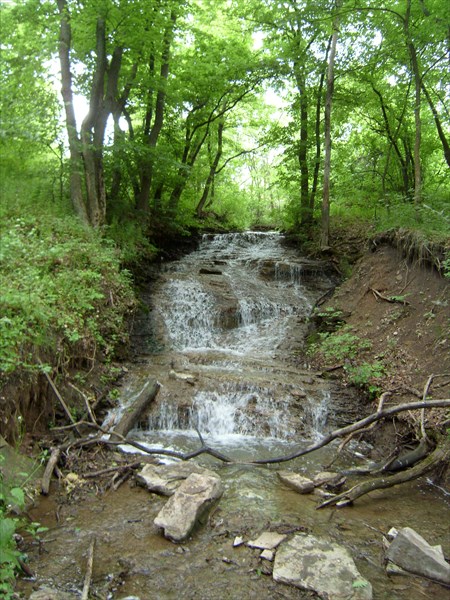 Водопадик в балке у с. Кошары.