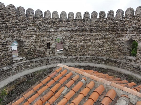 На башне крепостной стены